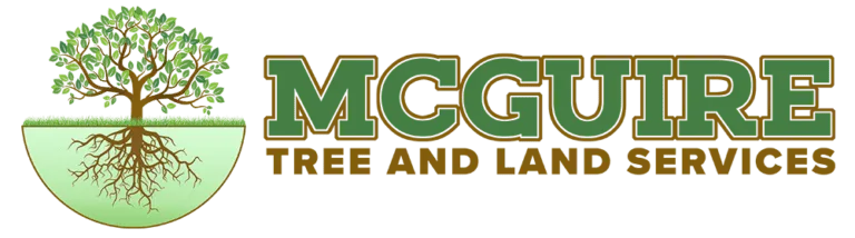 Mcguire Tree Services and Land Clearing Logo Horizontal