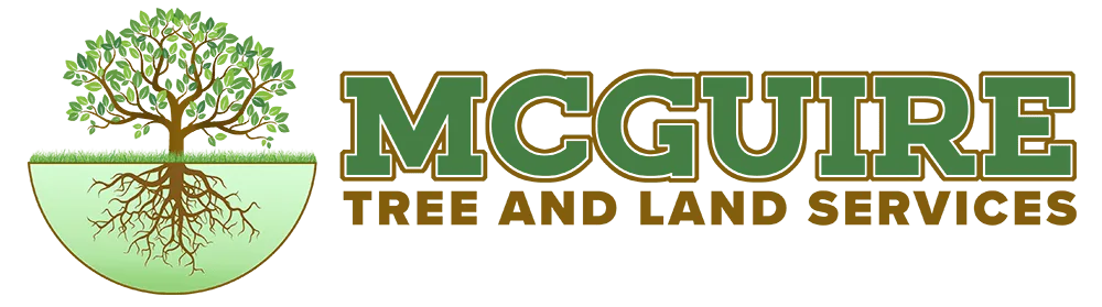 Mcguire Tree Services and Land Clearing Logo Horizontal